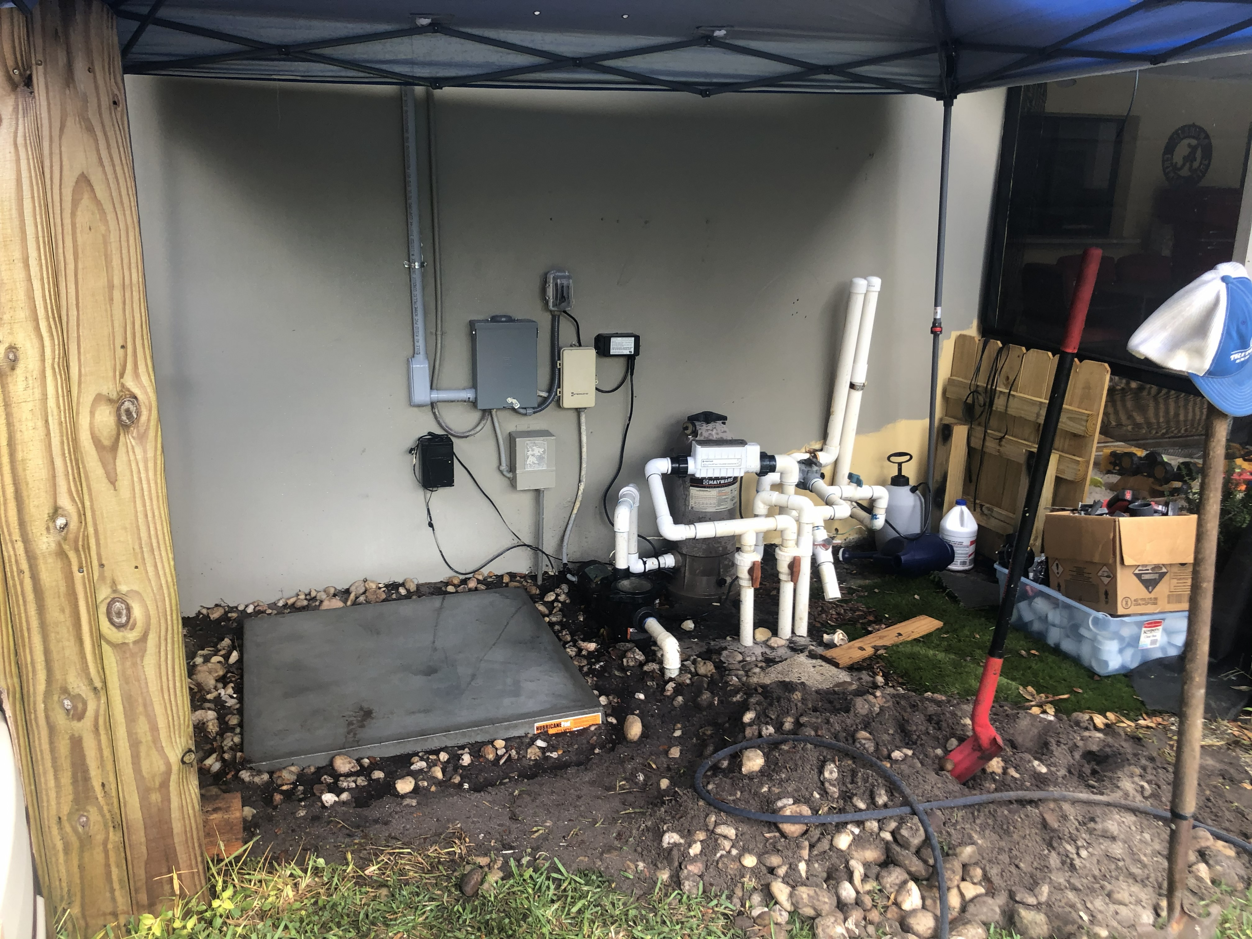 Before Heat Pump Installation Transformation